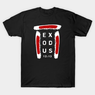 Blood on Door Post Exodus T-Shirt